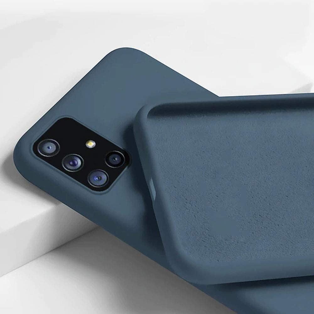 Cellect iPhone 14 Pro Premium Silicone Case Blue