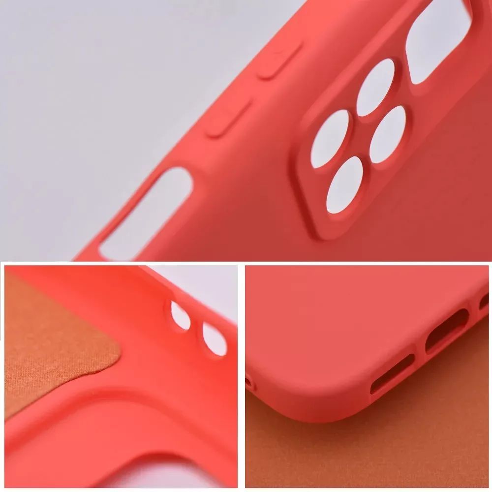 Haffner PT-6774 Xiaomi Redmi Note 12 Pro+ 5G szilikon hátlap Peach