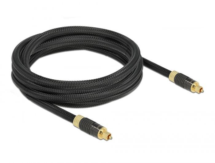 DeLock Toslink Standard Cable male - male 3m Black