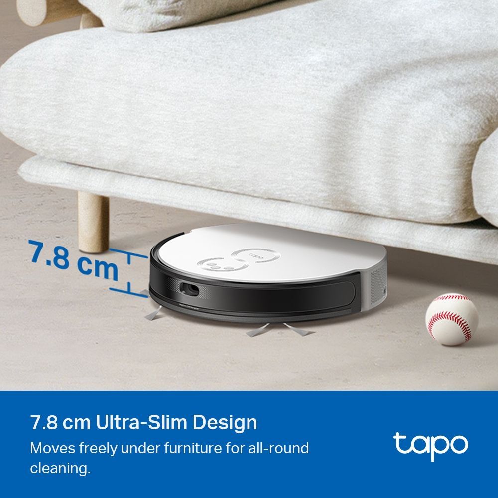 TP-Link Tapo RV20 Mop MagSlim LiDAR Navigation Robot Vacuum & Mop