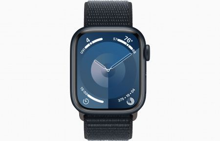 Apple Watch S9 GPS 41mm Midnight Alu Case with Midnight Sport Loop
