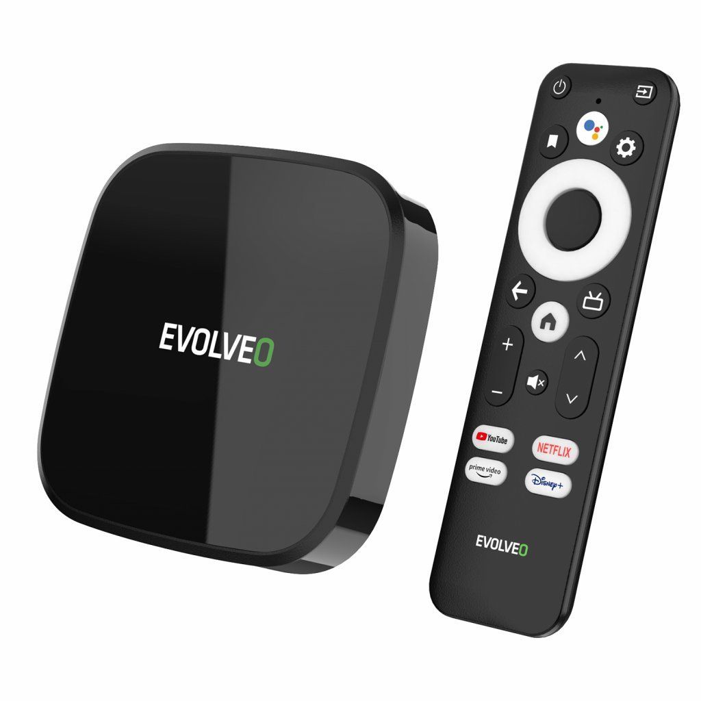 Evolveo MultiMedia Box A4, 4k Ultra HD 32GB Android 11