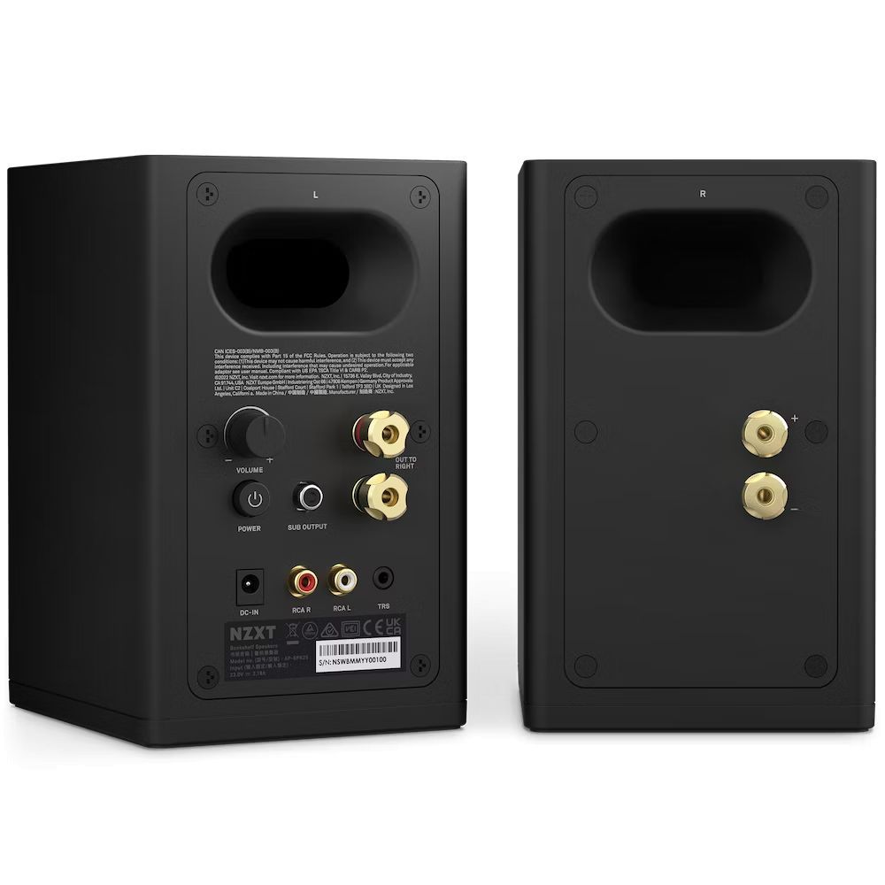 NZXT Relay Gaming Speakers V2 Black