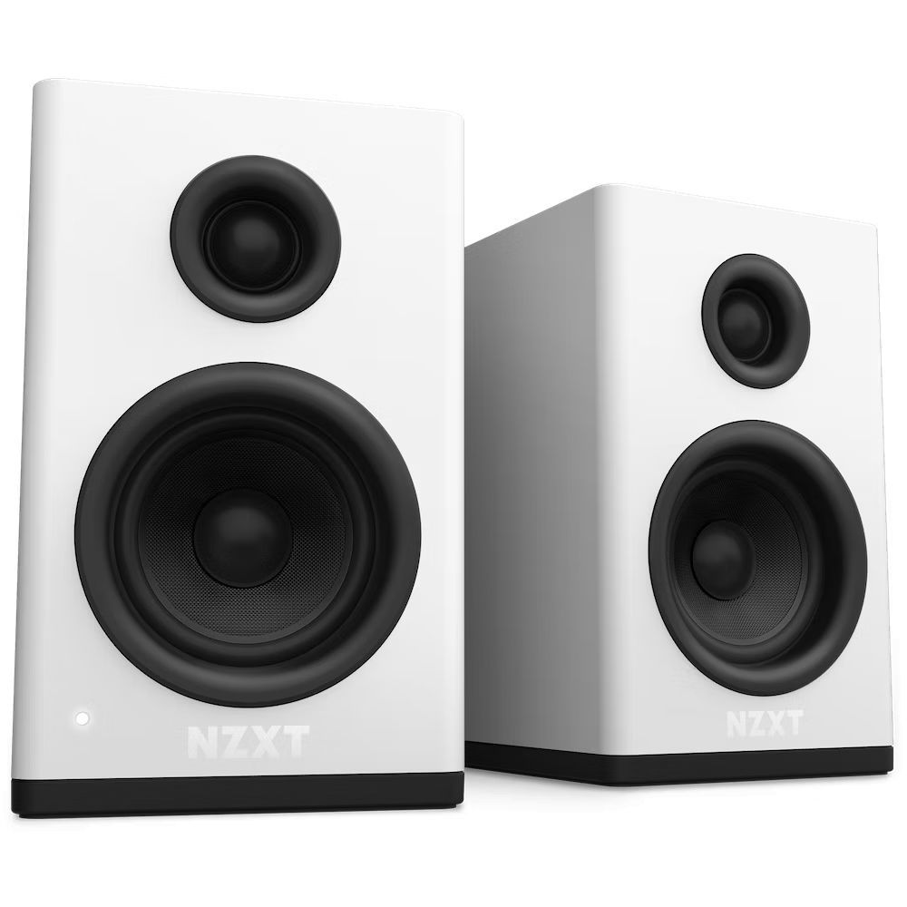 NZXT Relay Gaming Speakers V2 White