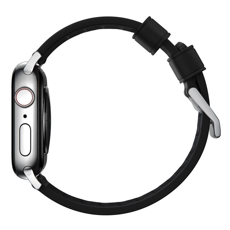 Nomad Active Strap Pro Black, silver - Apple Watch Ultra 49mm 8/7 45mm/6/SE/5/4 44mm/3/2/1 42mm