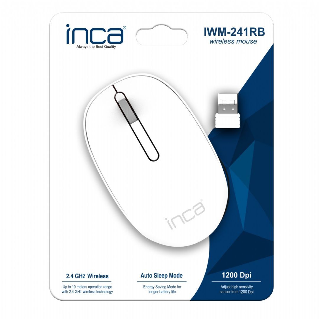 INCA IWM-241RB Wireless mouse White