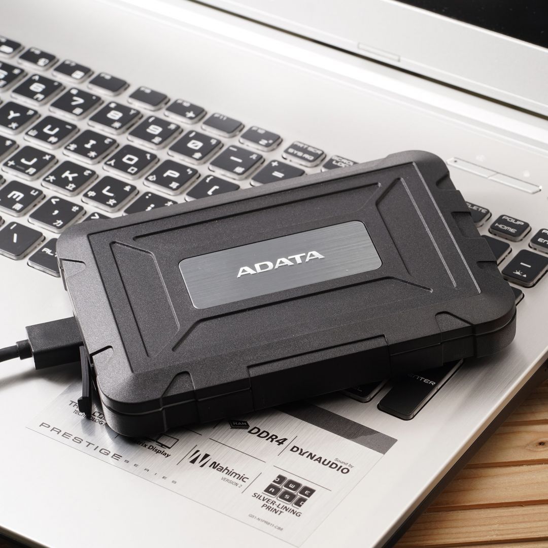 A-Data ED600 External Enclosure SATA3 > USB 3.1 Black