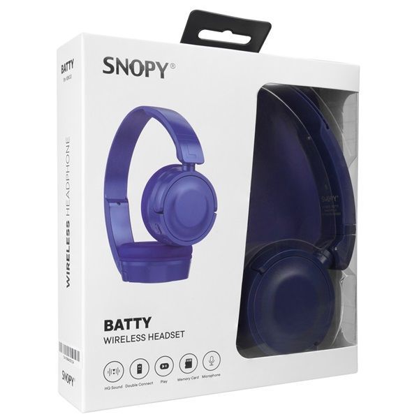 Snopy SN-XBK33 Batty Bluetooth Headset Blue