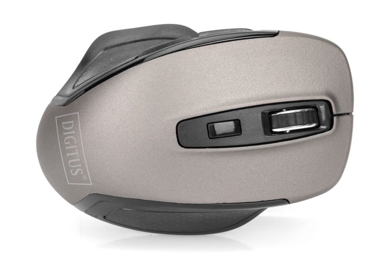 Digitus DA-20163 Wireless Optical Mouse 6 buttons Ergonomic Black