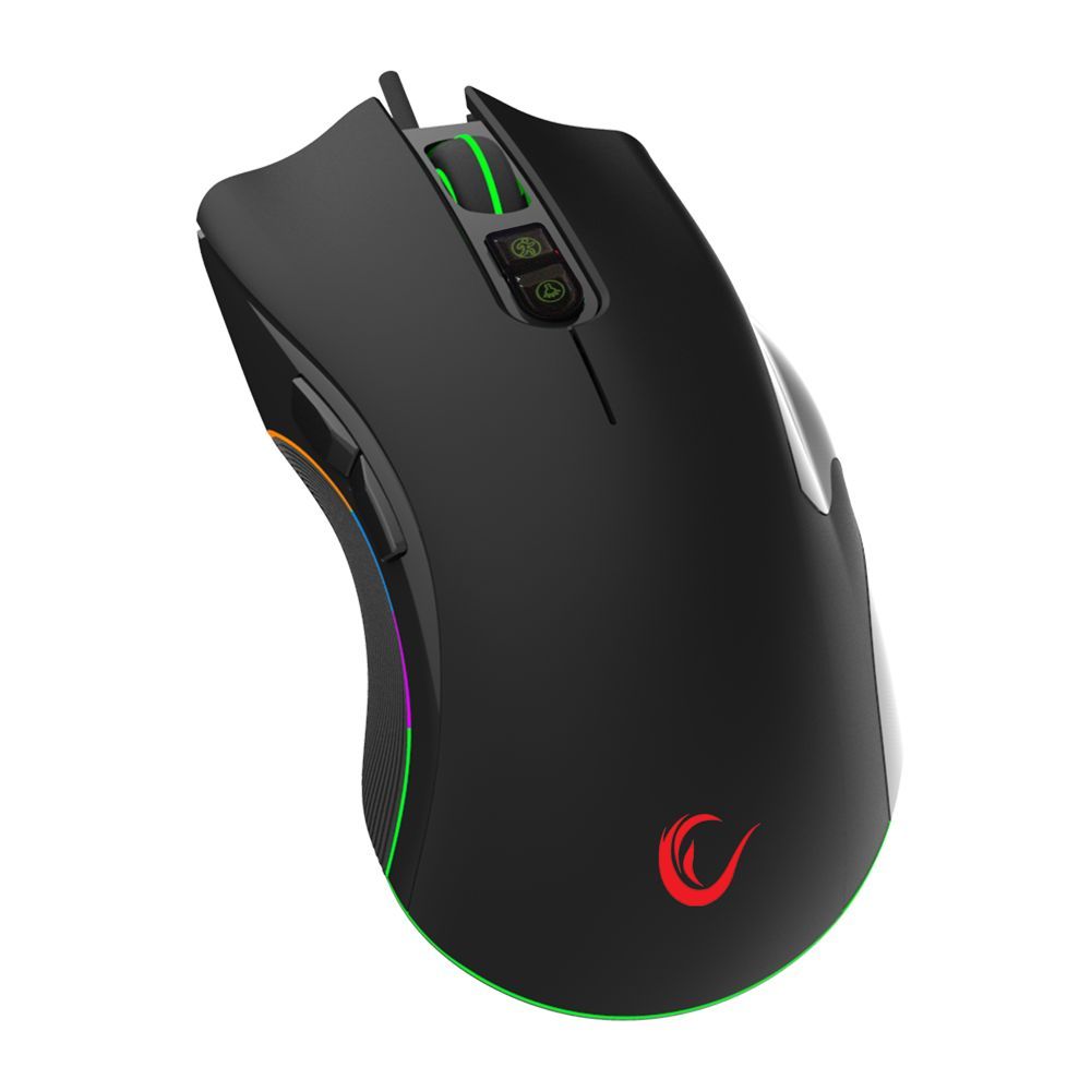 Rampage SMX-R22 Phoenix RGB Gaming mouse Black