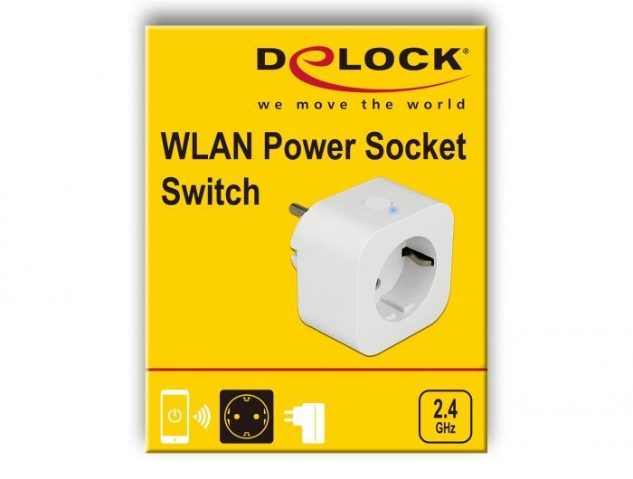 DeLock WLAN Power Socket Switch MQTT