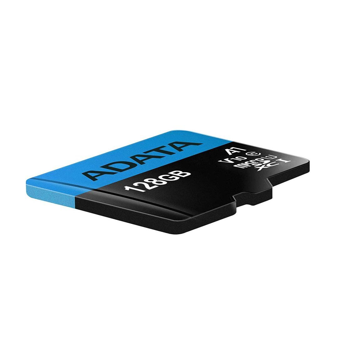 A-Data 128GB microSDXC Premier Class 10 UHS-I V10 A1 + adapterrel