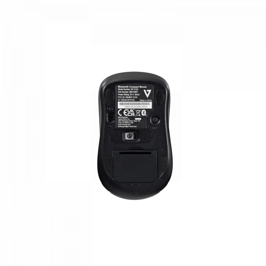 V7 MW150BT Bluetooth Mouse Black