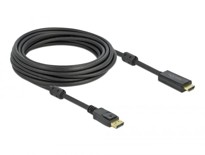 DeLock Active DisplayPort 1.2 to HDMI Cable 4K 60Hz 7m