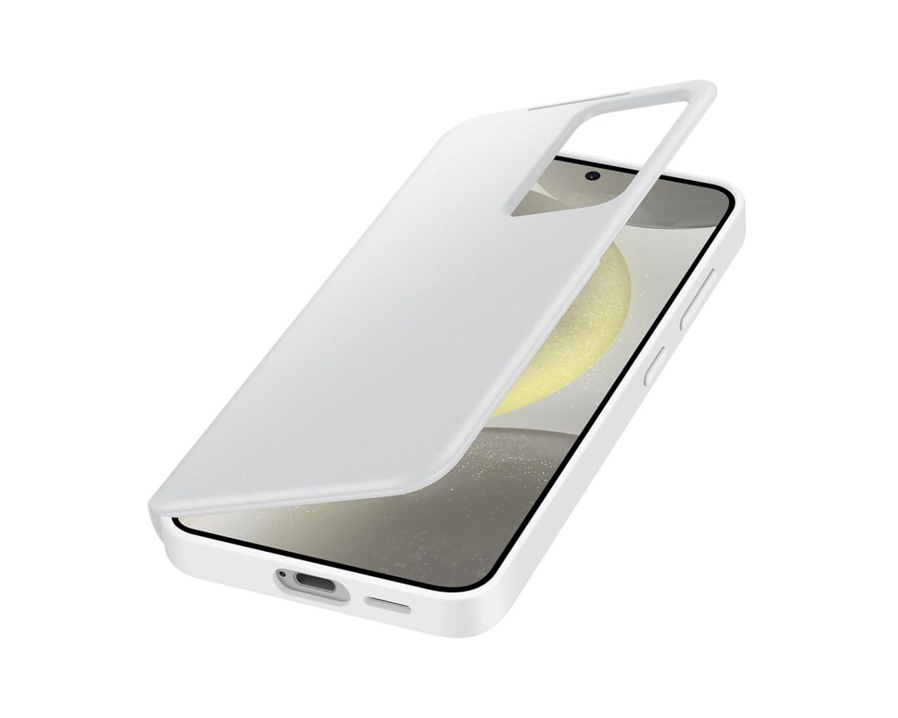 Samsung Galaxy S24 Smart View Wallet Case White