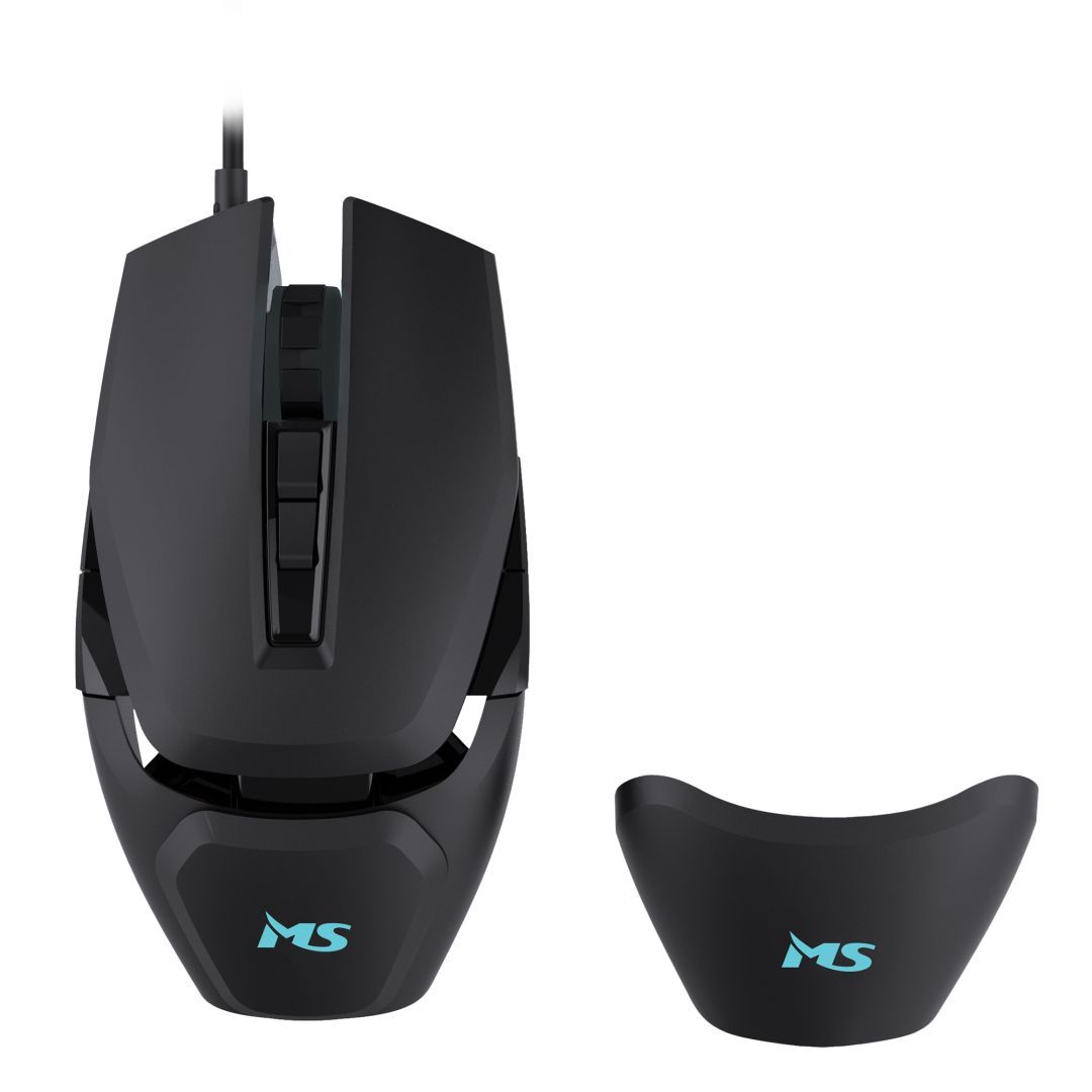 MS Nemesis C900 Gaming RGB Mouse Black