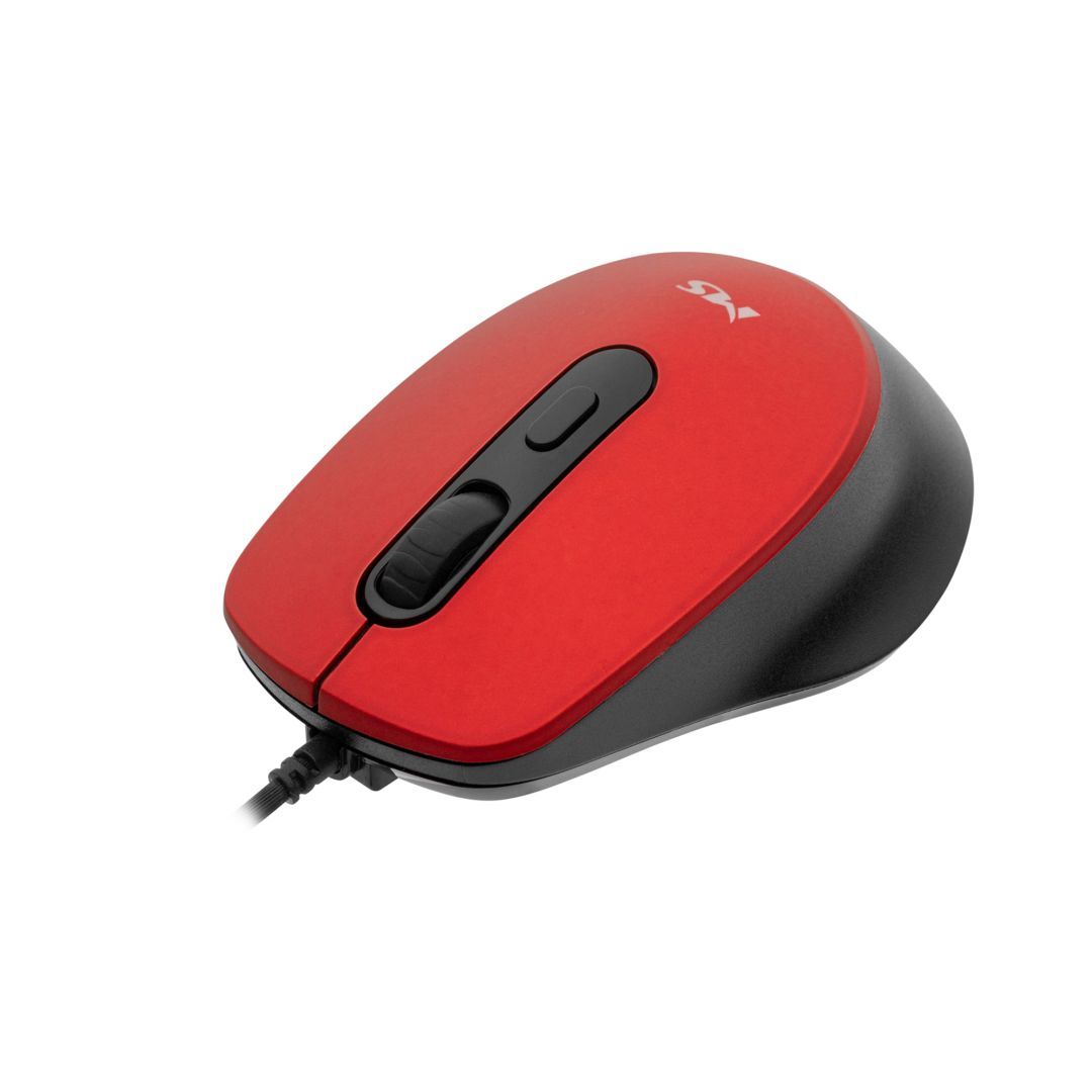 MS Focus C122 Mouse Red