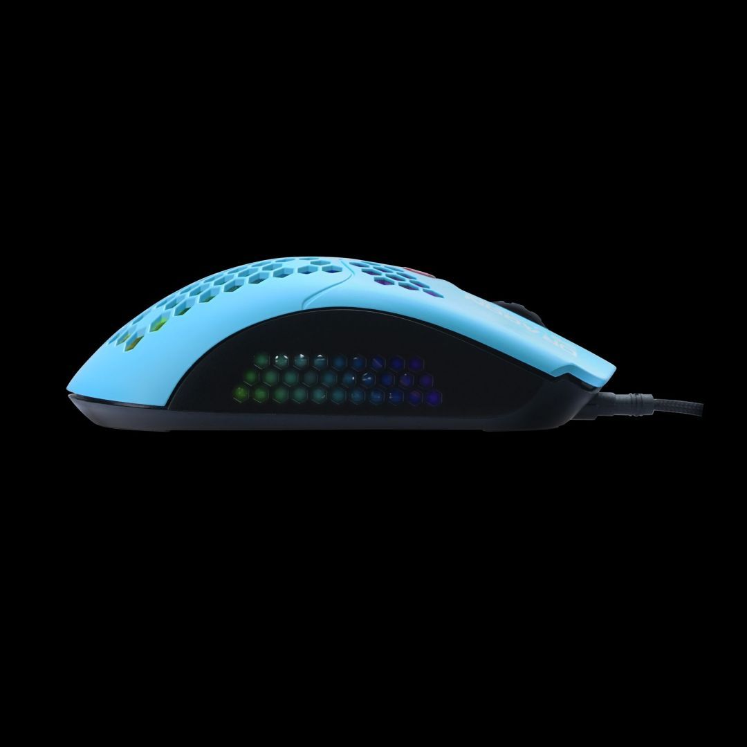 Dragon War Phoenix Honeycomb Gamer mouse Blue