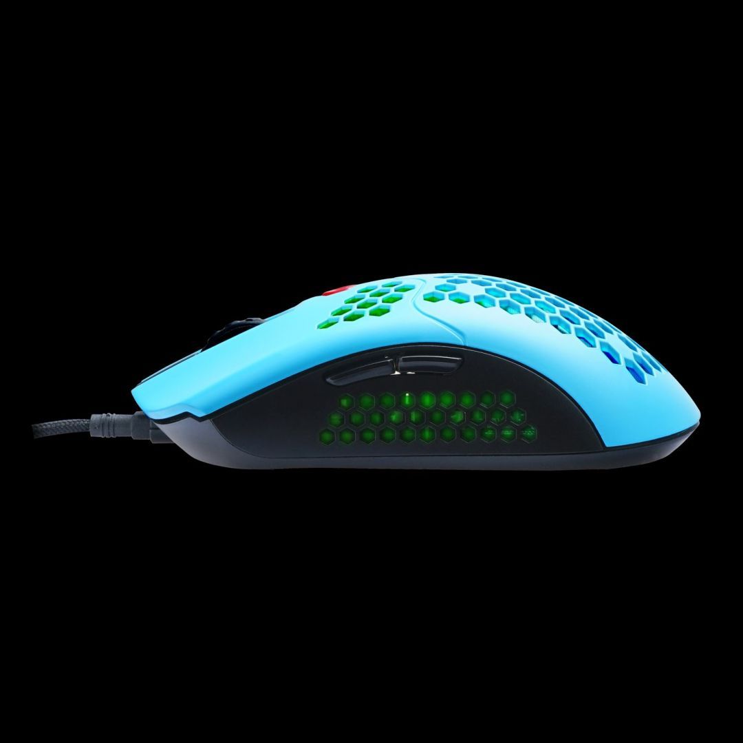 Dragon War Phoenix Honeycomb Gamer mouse Blue