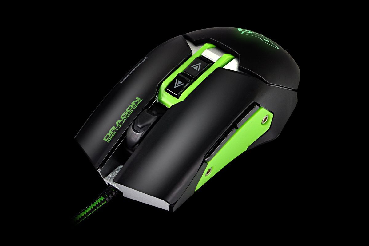 Dragon War G18 S.W.A.P Ambidextrous Gaming Mouse Black