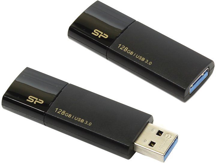 Silicon Power 128GB Blaze B05 USB3.0 Black