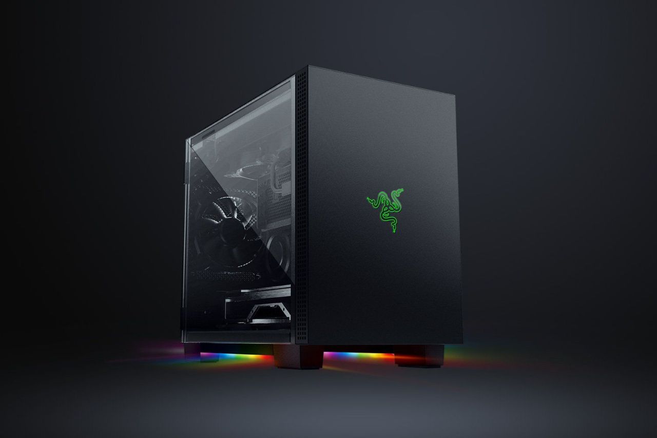 Razer Tomahawk Mini-ITX Tempered Glass Black