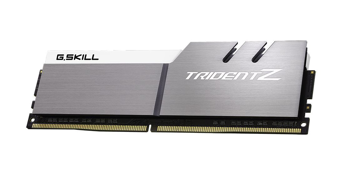 G.SKILL 16GB DDR4 4400Mhz Kit(2x8GB) Trident Z Silver/White