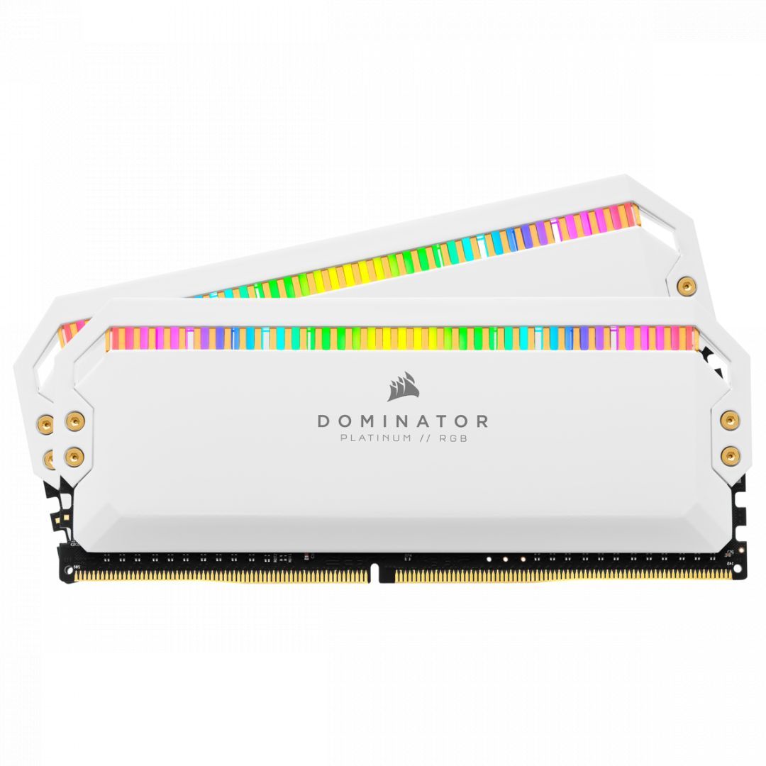 Corsair 16GB DDR4 3200MHz Kit(2x8GB) Dominator Platinum RGB White