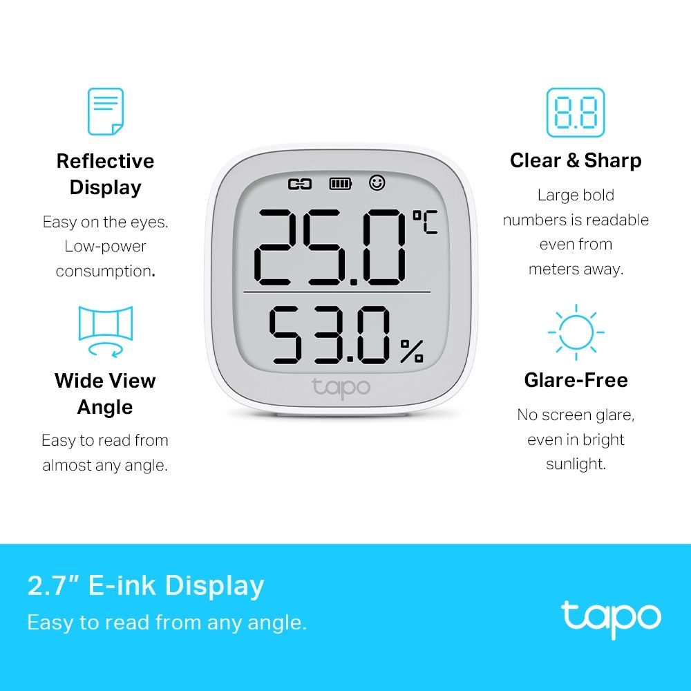 TP-Link Tapo T315 Smart Temperature & Humidity Sensor