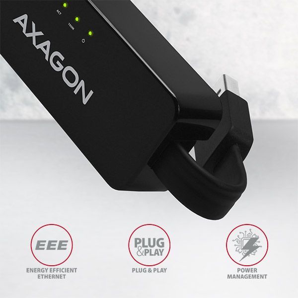 AXAGON ADE-XR 10/100 Ethernet USB2.0 Adapter