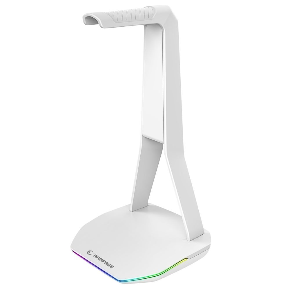 Rampage Tower T14 RGB Headset Stand White