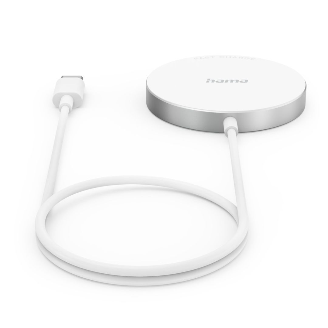 Hama Magcharge 15W Wireless Charger White