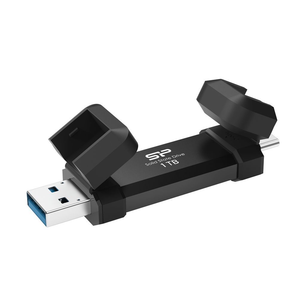Silicon Power 500GB USB-C/USB3.2 DS72 Black