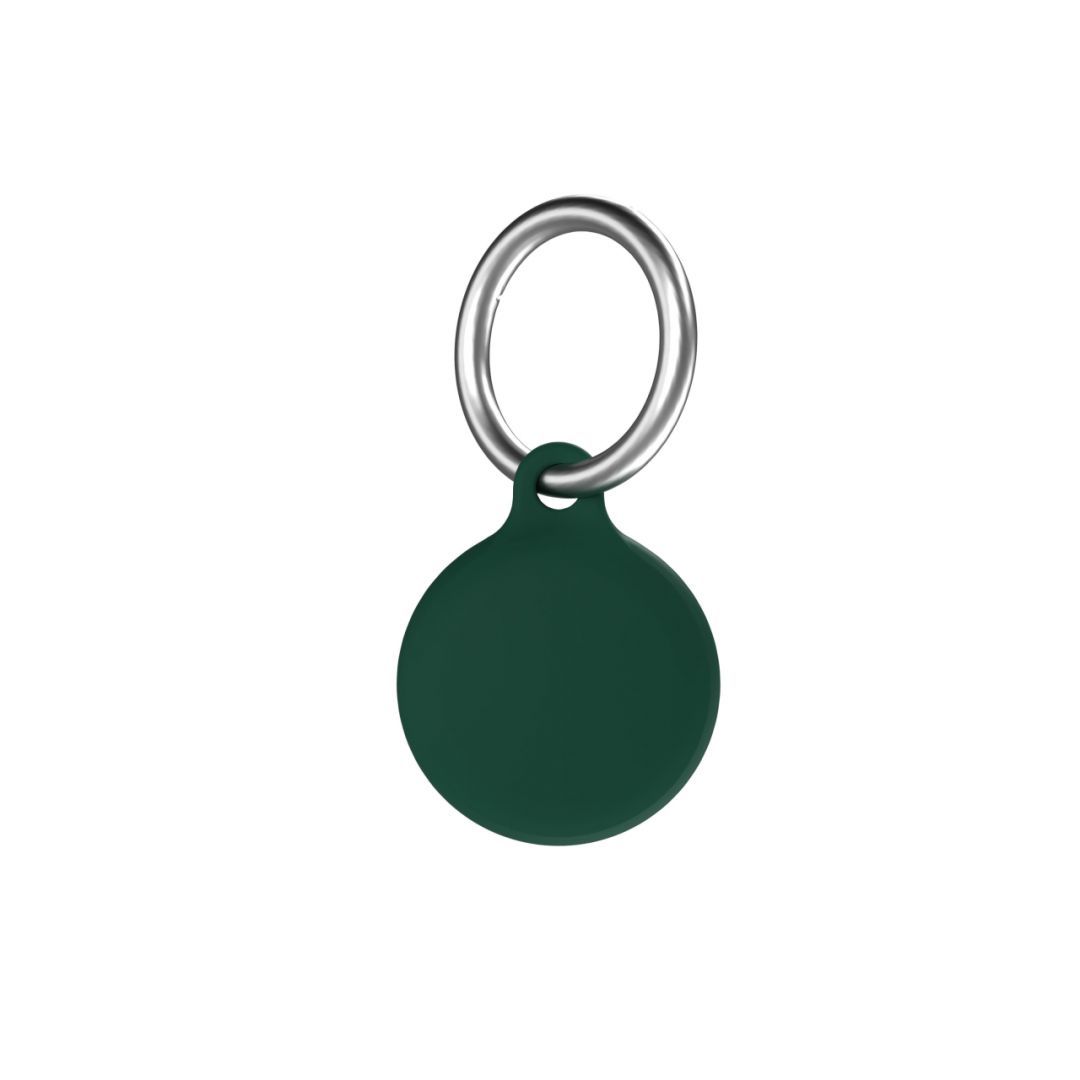 Next One Silicone Key Clip for AirTag Ballet Leaf Green