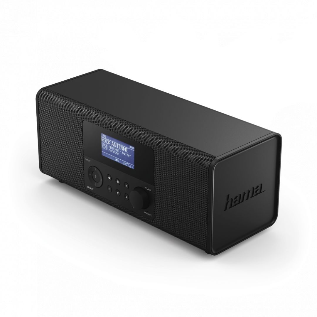 Hama DIR3020 Digital Radio/Internet Radio DAB+/FM Black