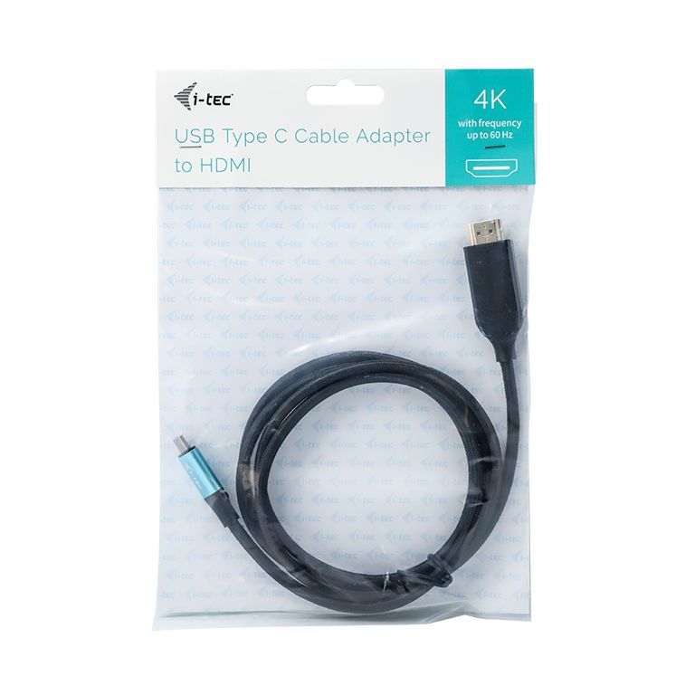 I-TEC USB-C to HDMI 4K/60 Hz cable 1,5m Black