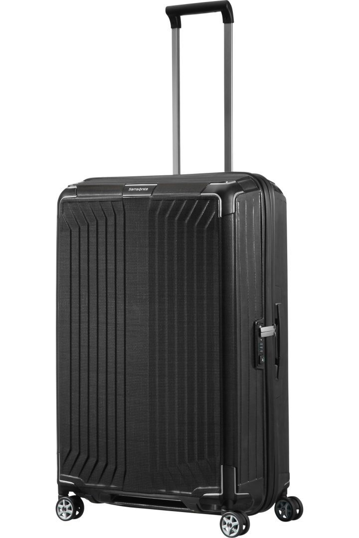 Samsonite Lite-box Spinner 75cm közepes méretű bőrönd Black