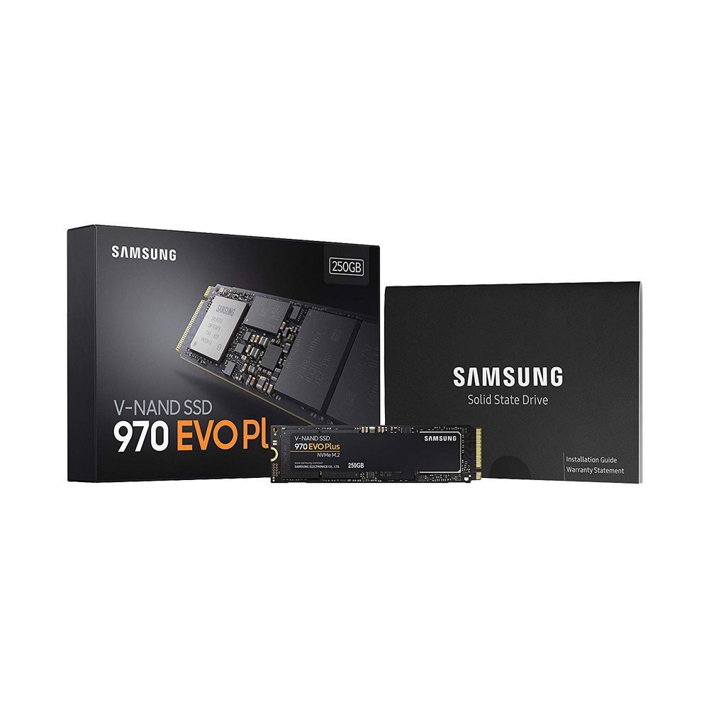 Samsung 250GB M.2 2280 NVMe 970 Evo Plus