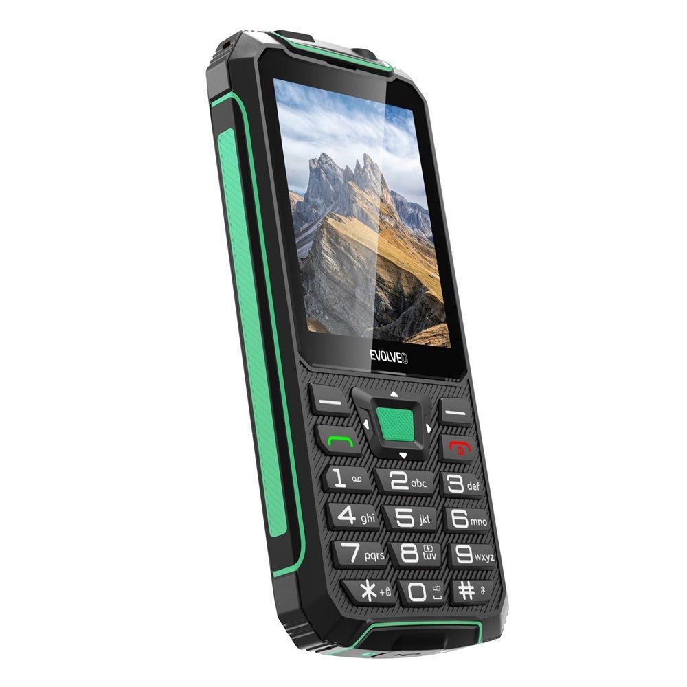 Evolveo Strongphone W4 DualSIM Black/Green