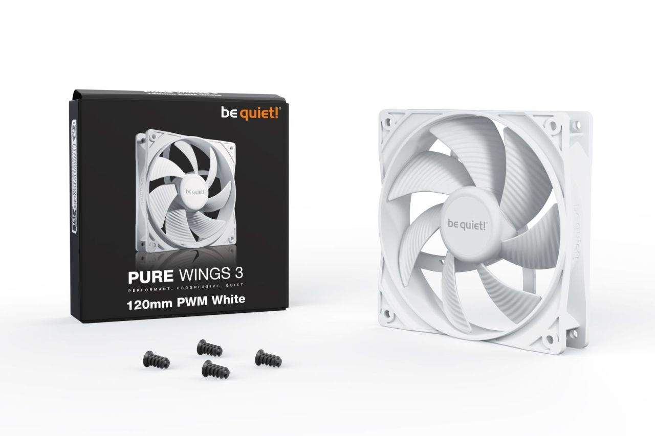 Be quiet! Pure Wings 3 120mm PWM White