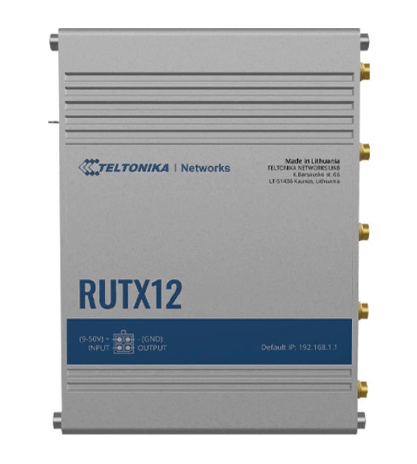 Teltonika RUTX12 4G DualSIM Wireless Router