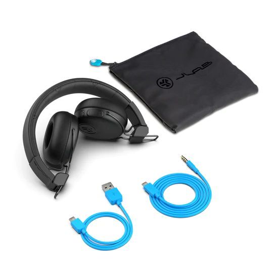 JLab Studio ANC Bluetooth Headset Black