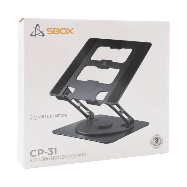 SBOX CP-31 Laptop Stand Grey
