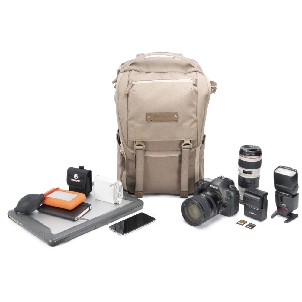 Vanguard VEO Range 48 BG Daypack Camera Backpack Beige