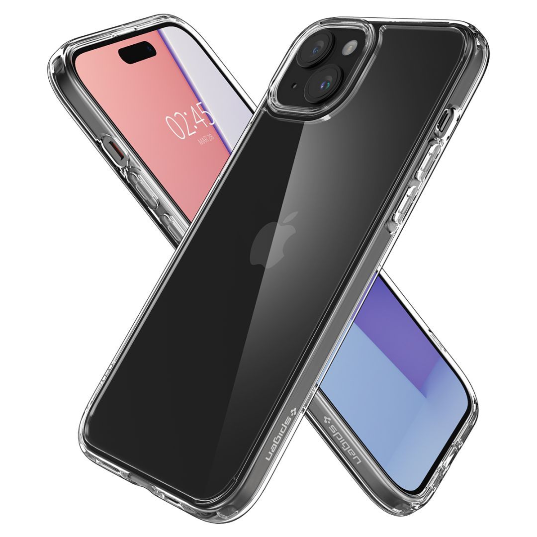 Spigen iPhone 15 Case Ultra Hybrid Crystal Clear