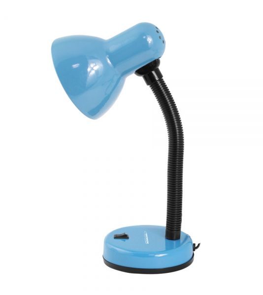 Esperanza Vega E27 Desk Lamp Blue
