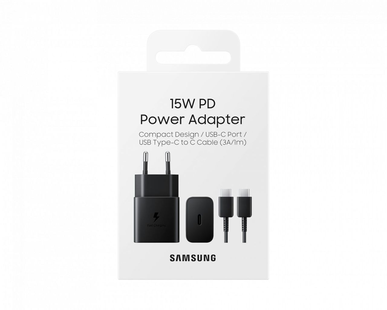 Samsung 15W PD Power Adapter Black