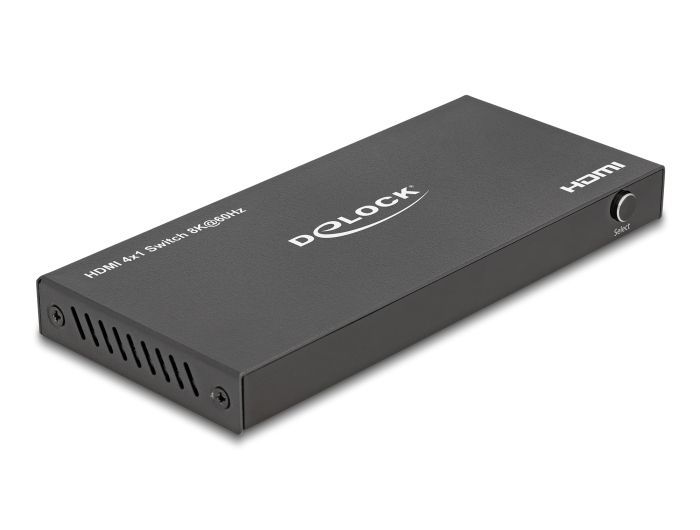 DeLock HDMI Switch 4xHDMI in to 1xHDMI out 8K 60 Hz 6 port