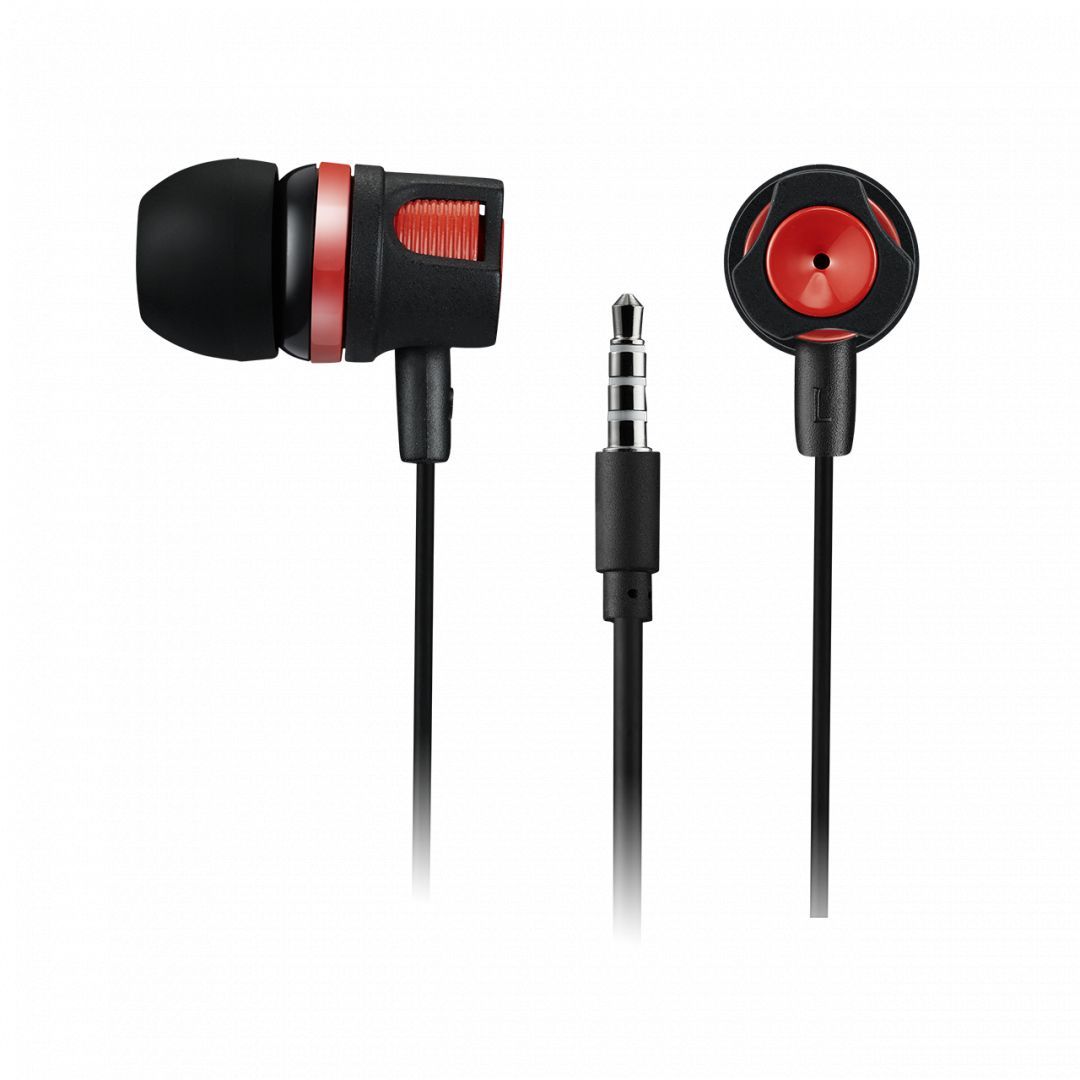 Canyon CEP3R Comfortable earphones headset Black/Red