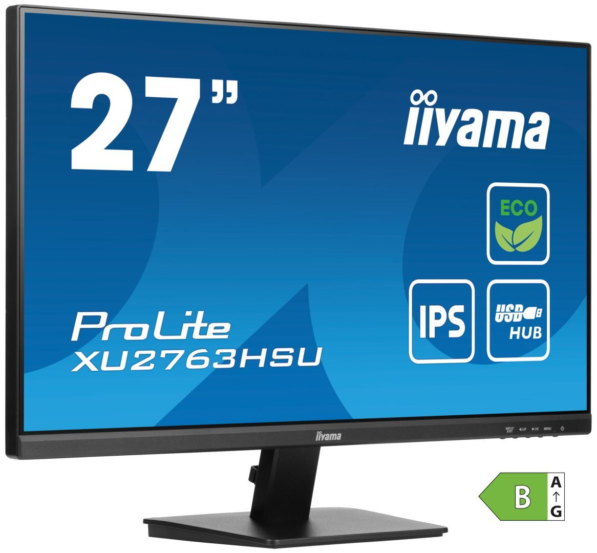 iiyama 27" ProLite Green XU2763HSU-B1 IPS LED